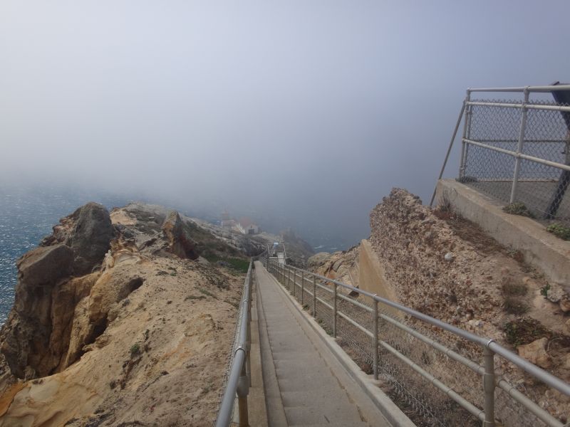 Leuchtturm im Nebel beim Point Reyes 